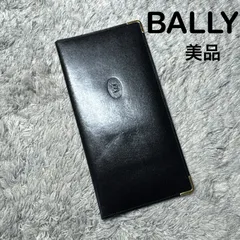 BALLY バリー 長財布 レザー 本革 ブラック ゴールド金具のサムネイル