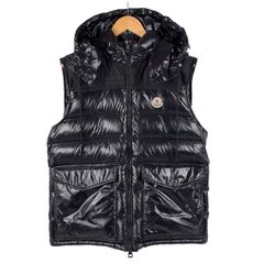 新品同様】 MONCLER TIBB ダウンベスト ブラック 0 - メルカリ