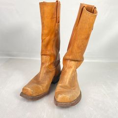FRYE フライ ウエスタンブーツ ペコス USA製 ブラウン US7.5D - メルカリ