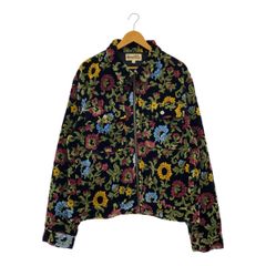 stussy FLORAL JACQUARD GARAGE JACKET - メルカリ