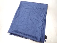 美品 BVLGARI ブルガリ シルク ストール ロゴ総柄 大判 180×70