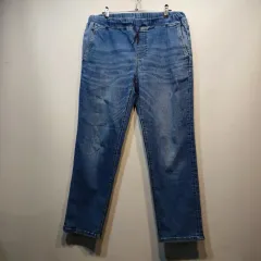 デニム ジョガーパンツ ウエストゴム 34サイズ 春 秋 512154