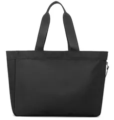 【新着商品】A4 大容量 肩掛け ビジネス カジュアル メンズ ナイロン 撥水 軽量 シンプル トートバッグ カバン 横型 男女兼用