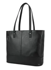 【新着商品】PUレザー 自立 大きめ 防水 ファスナー付き 2way 多機能 就活 大容量 リクルート カバン 仕事用 メッセンジャー 通勤 ビジネス 出張 旅行a4 レディース PC対応 メンズ 人気 バック 手提げ トート スマホ 木村工房 003