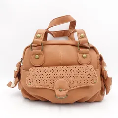 SENSEOF MIKASA フェアリーグランジ 2wayショルダーバッグ キャメル 約24×18×10cm (持ち手含まず)森ガール 平成レトロ 平成ギャル