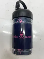 【USED】Psycho Bunny サイコバニー ボトル クールタオル 冷感タオル カラビナ付き ネイビー 紺のサムネイル