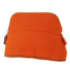 エルメス HERMES ボリード ポーチ ミニミニ オレンジ 未使用品