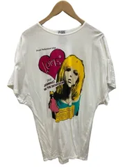 HYSTERIC GLAMOUR/ヒステリックグラマー/コートニーラブ/ホワイト/Tシャツ/フリーサイズ/レディース/FG0046