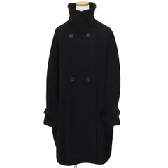 【極美品 24-25AW】REGULATION ヨウジヤマモト MELTON R-SIDE SLIT COAT ウール バルカラー マント コート 2 スリット 定価17.6万 47721のサムネイル