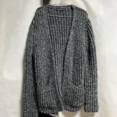 ZARA MAN(ザラマン) zara man グレー ニットカーディガン