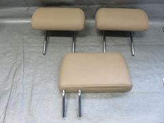 アルファード 純正 革 ヘッドレスト 10系 前期 ライトベージュ 2個