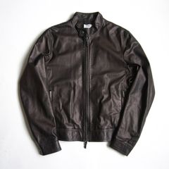 美品 エンメティ EMMETI ラムレザー ジャケット JURI メンズ - メルカリ