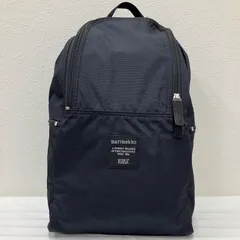 Y1254　marimekko　マリメッコ　リュック　 バックパック　METRO　メトロ　 ブラック系　黒　ナイロン　レディース