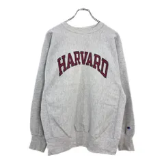 90年代 USA製 Champion チャンピオン HARVARD ハーバード REVERSE WEAVE リバースウィーブ スウェット カレッジ(メンズ XL)中古 古着 V6804