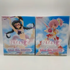 マギアレコード　魔法少女まどか☆マギカ外伝　Splash Girls　2点セット　鹿目まどか　暁美ほむら プライズ　　（ME27-3988）