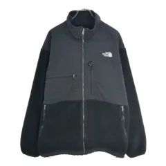 THE NORTH FACE ノースフェイス Denali デナリ フリースジャケット アウトドア ブラック(メンズ XL)中古 古着 V6850