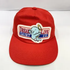 【中古】SAINT MICHAEL 25AW BABY MICHAEL CAP レッド SM-HR1-0000-093 セント・マイケル[24][240024554457]のサムネイル