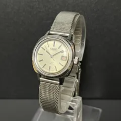 【稼働品】 SEIKO セイコー 2205-0010 自動巻き シルバー ビンテージ 腕時計 動作確認済み