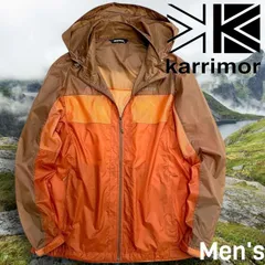 Karrimor カリマー  撥水 軽量 バイカラー ジップアップ ウィンドブレーカー マウンテンパーカー ジャケット ブルゾン トレッキング 登山 キャンプ アウトドア スポーツ 1KAJPM6003MN オレンジ▲010▼30914h09