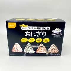 尾西食品 長期保存食おにぎり 4種 各4袋 防災 非常食 災害用 備蓄用のサムネイル