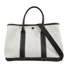エルメス ガーデンパーティTPM トートバッグ トワルアッシュ ベージュ レディース  HERMES  中古 エルメスのサムネイル