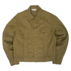 稀少サイズ 70s 70年代 Lee 220 ツイルトラッカージャケット RIDERS ロング丈 珍品 101-J 同型 USA ヴィンテージ 古着 メンズ ジージャン WESTERNER ライトブラウン 44 LONG【中古】