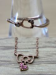 未使用品‼️Hello Kitty✖️THE KISSコラボネックレス - メルカリ