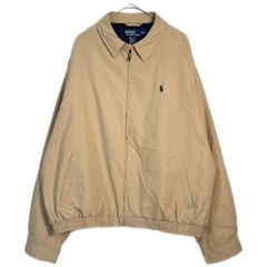 ラルフローレン ブルゾン スウィングトップ 古着 95 ベージュ - メルカリ