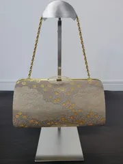 和装用バッグ 成人式 結婚式 お茶会 フォーマル  和装小物 婦人和装 ゴールド 着物バッグ