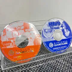 【動作確認済】GC ナルト3 ナルト4 NARUTO ゲームキューブ ソフトのみ