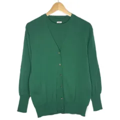 【倉吉店】 中古 IENA | イエナ セットアップ filartex Vネックアンサンブル 21-080-900-4011-1-0 グリーン 【110】