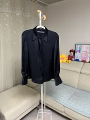 セオリー とろみ素材 ブラウス