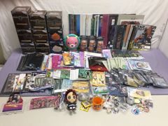 점프 애니메이션 굿즈 정리 대량 세트 클리어 파일 고무 컬렉션 수건 외 이치 반 쿠지 HUNTER × HUNTER 주술회전 드래곤 볼 810