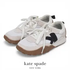 美品♪ケィトスペード 定価3.7万 Kロゴ レディーススニーカー US6B(約23cm)