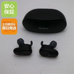 美品 WF-SP800N ブラック ワイヤレスイヤホン SONY 土日祝発送OK 02000