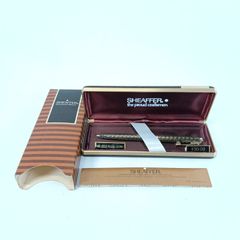 ☆ シェーファー 万年筆スターリングシルバー　14K 極美品　替え芯2本 ☆ シェーファー 万年筆スターリングシルバー 14K 極美品 替え芯2本