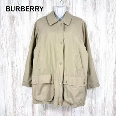 BURBERRY LONDON バーバリーロンドン ノバチェック ジップアップ ステンカラーコート グレー レディース スプリングコートのサムネイル