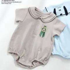 《新品》PEANUTS セーラーカラーボディスーツ 60㎝ Seraph ベビー服 スヌーピー S234025