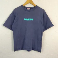 Champion チャンピオン Tシャツ ロゴプリント ネイビー Sサイズ メンズ 古着 アメカジ ストリート