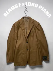 BEAMS F HANDMADE LORO PIANA FABRIC ウール ソリッド ジャケットのサムネイル