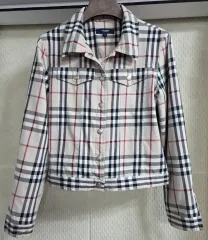 バーバリー チェック レディース コットン ジャケット 55 66
