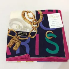 未使用☆CELINE セリーヌ 大判ハンカチ
