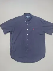 L ポロ ラルフローレン ブレイク オーバーサイズ ボタンダウン 半袖 シャツ