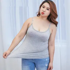 ブラトップ 2L 3L 4L 5L 大きいサイズ モダール キャミソール カップ付き インナー レディース ノンワイヤー ヨガウェア スポーツブラ 蒸れない ルームウェア ナイトブラ プラスサイズ 部屋着 夏 新作 ぽっちゃりさん向け siting01