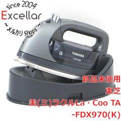 数回使用のみ】東芝アイロンコードレスパワフルスチーム TA-FDX970(K