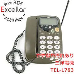 [bn:7] SANYO　電話機 親機のみ　TEL-L783　本体いたみのサムネイル