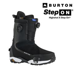 スノーボード ブーツ バートン 25-26 BURTON MENS HIGHSHOT X STEP ON WIDE Black ハイショット エックス ステップオン ワイド 2026 日本正規品