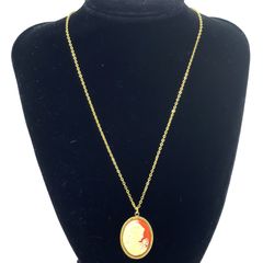 NS 金色 メダル型コイン ネックレス アクセサリー - メルカリ