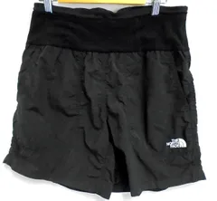 26g-328x【中古】THE NORTH FACE ﾉｰｽﾌｪｲｽ　ﾌﾘｰﾗﾝ ｼｮｰﾂ　ﾒﾝｽﾞ　NB42391　ﾌﾞﾗｯｸ/Lｻｲｽﾞ　ｼｮｰﾄﾊﾟﾝﾂ　ﾗﾝﾆﾝｸﾞ