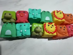 シリコン動物 12個